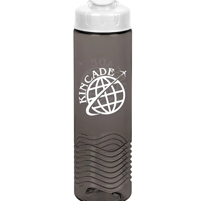 Twist Water Bottle with Flip Lid - 24 oz