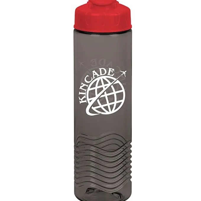 Twist Water Bottle with Flip Lid - 24 oz