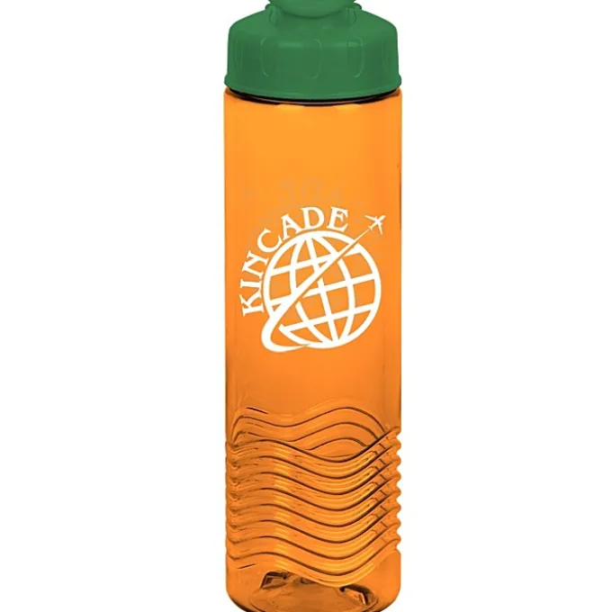 Twist Water Bottle with Flip Lid - 24 oz