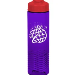 Twist Water Bottle with Flip Lid - 24 oz