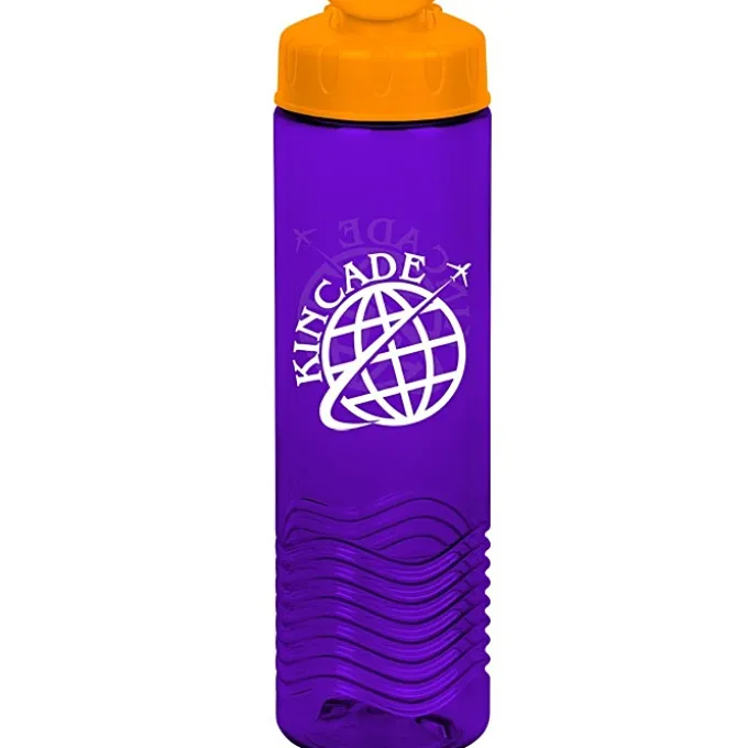 Twist Water Bottle with Flip Lid - 24 oz
