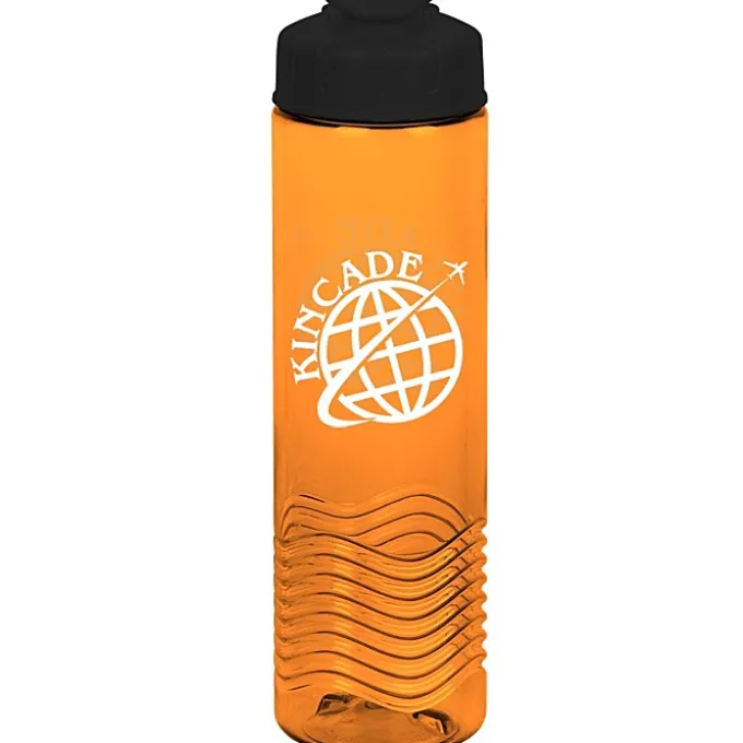 Twist Water Bottle with Flip Lid - 24 oz