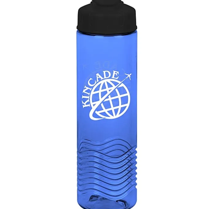 Twist Water Bottle with Flip Lid - 24 oz