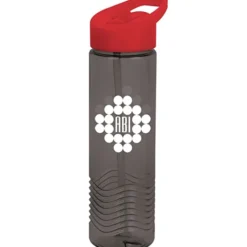 Twist Water Bottle with Flip Straw Lid - 24 oz
