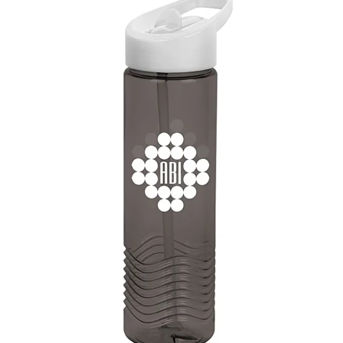 Twist Water Bottle with Flip Straw Lid - 24 oz