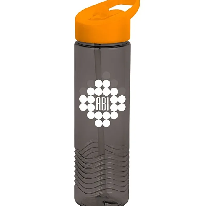 Twist Water Bottle with Flip Straw Lid - 24 oz