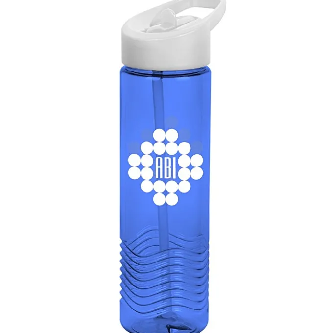Twist Water Bottle with Flip Straw Lid - 24 oz