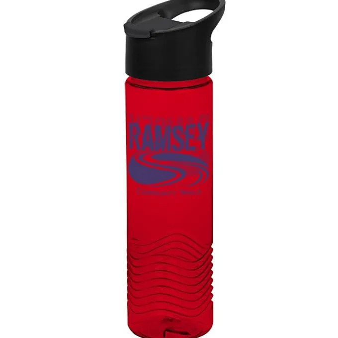 Twist Water Bottle with Pop Sip Lid - 24 oz