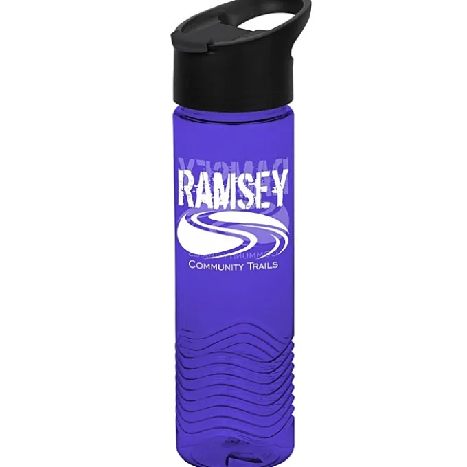 Twist Water Bottle with Pop Sip Lid - 24 oz