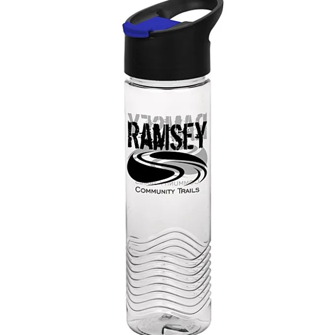Twist Water Bottle with Pop Sip Lid - 24 oz