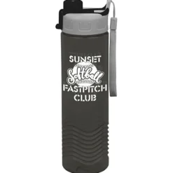 Twist Water Bottle with Quick Snap Lid - 24 oz