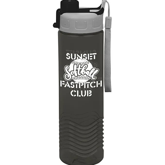 Twist Water Bottle with Quick Snap Lid - 24 oz