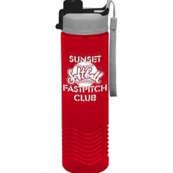 Twist Water Bottle with Quick Snap Lid - 24 oz