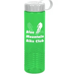 Twist Water Bottle with Tethered Lid - 24 oz