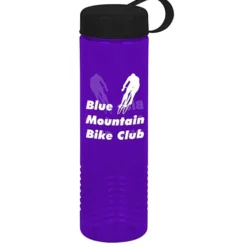 Twist Water Bottle with Tethered Lid - 24 oz