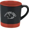 Two Tone Americano Coffee Mug - 12 oz. - 24 hr