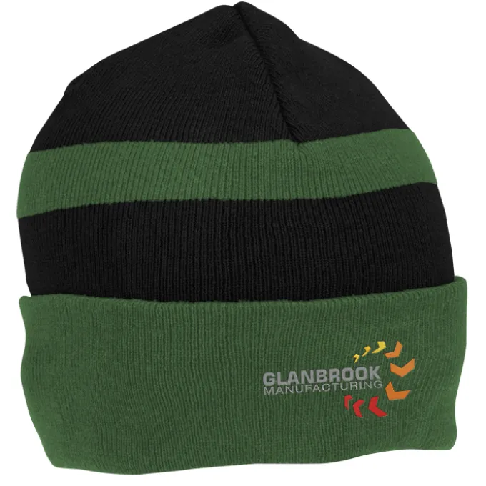 Two-Tone Cuffed Beanie