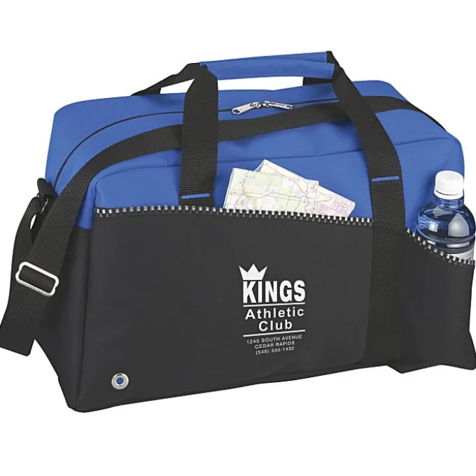 Two-Tone Duffel Bag