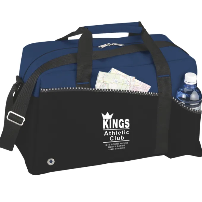 Two-Tone Duffel Bag