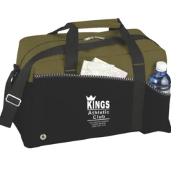 Two-Tone Duffel Bag