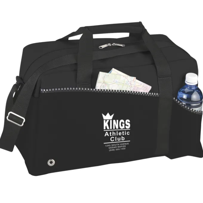 Two-Tone Duffel Bag