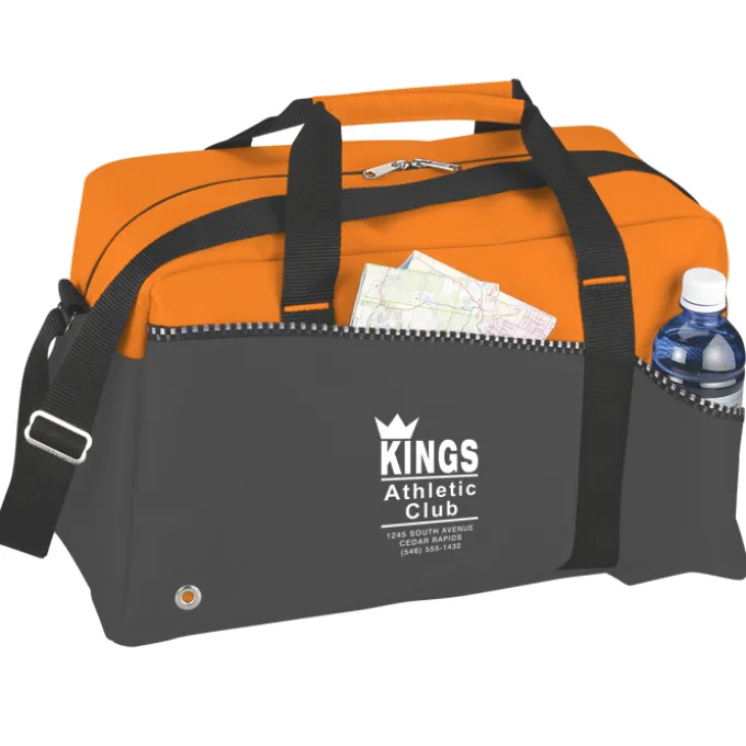 Two-Tone Duffel Bag