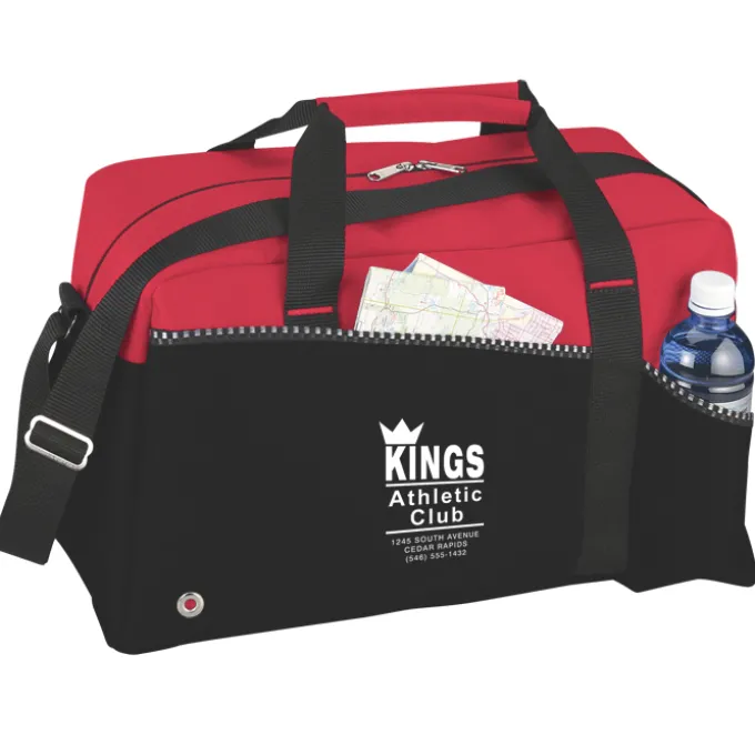 Two-Tone Duffel Bag