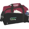 Two-Tone Duffel Bag - Embroidered