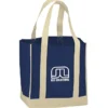 Two-Tone Shopper Tote