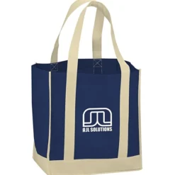 Two-Tone Shopper Tote