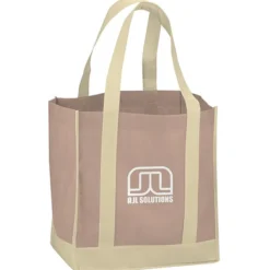 Two-Tone Shopper Tote