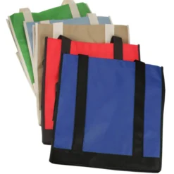 Two-Tone Shopper Tote - 24 hr