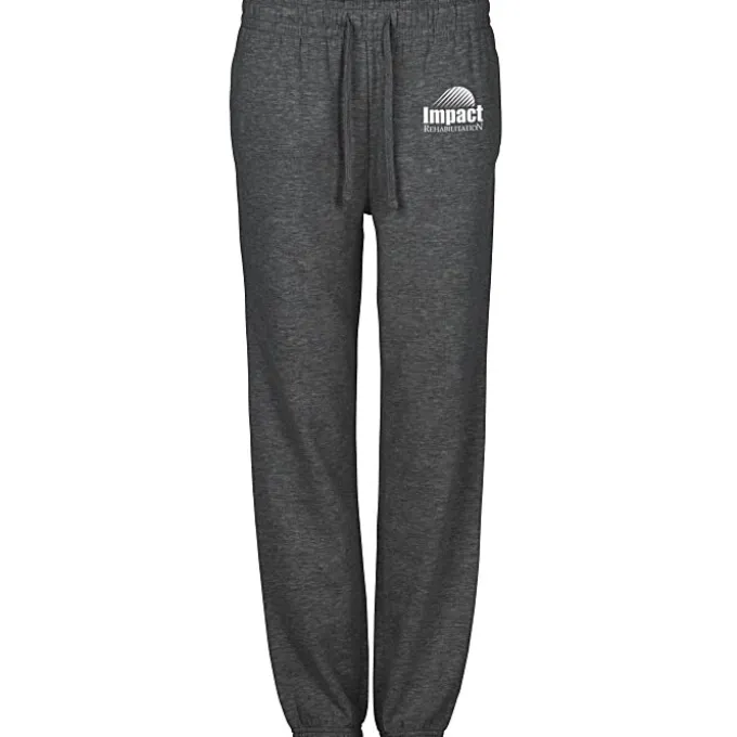 Ultimate 8.3-ounce CVC Fleece Sweatpants - Ladies' - Screen