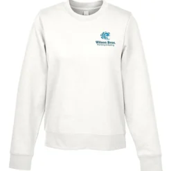 Ultimate 8.3-oz CVC Fleece Crew - Ladies' - Embroidered