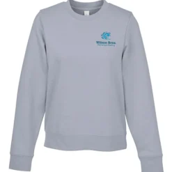 Ultimate 8.3-oz CVC Fleece Crew - Ladies' - Embroidered