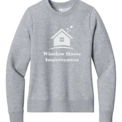 Ultimate 8.3-oz CVC Fleece Crew - Ladies' - Screen