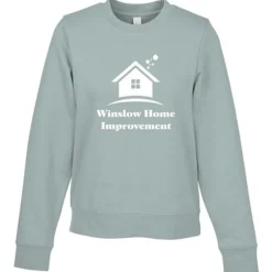 Ultimate 8.3-oz CVC Fleece Crew - Ladies' - Screen