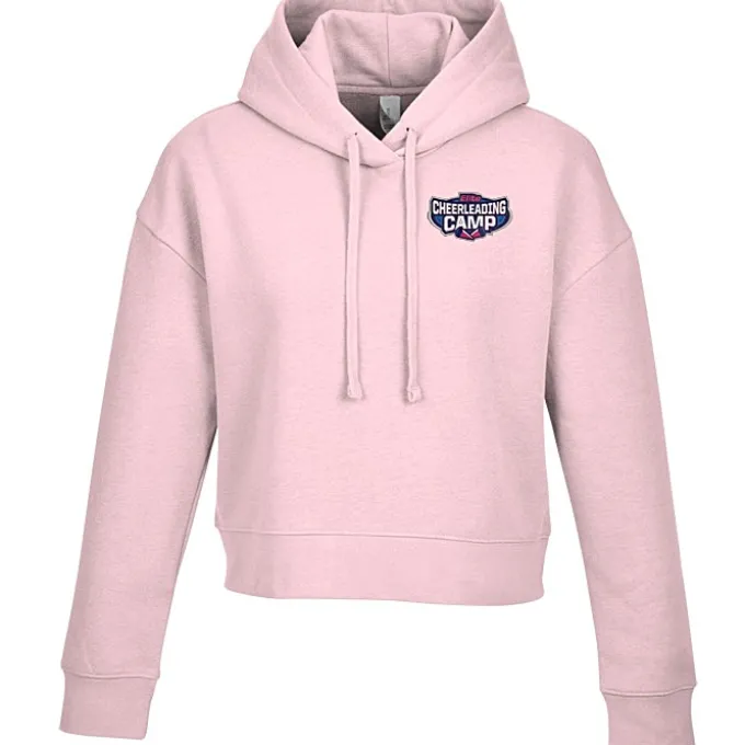 Ultimate 8.3-oz CVC Fleece Cropped Hoodie - Ladies' - Embroidered
