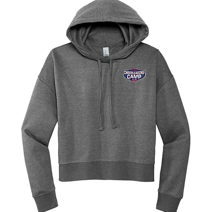 Ultimate 8.3-oz CVC Fleece Cropped Hoodie - Ladies' - Embroidered
