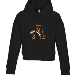 Ultimate 8.3-oz CVC Fleece Cropped Hoodie - Ladies' - Full Color