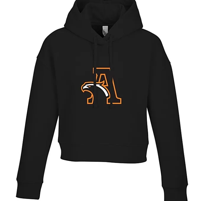 Ultimate 8.3-oz CVC Fleece Cropped Hoodie - Ladies' - Full Color
