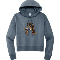 Ultimate 8.3-oz CVC Fleece Cropped Hoodie - Ladies' - Full Color