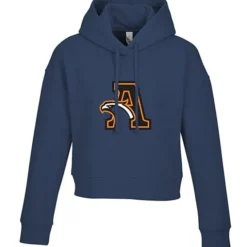 Ultimate 8.3-oz CVC Fleece Cropped Hoodie - Ladies' - Full Color