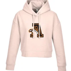 Ultimate 8.3-oz CVC Fleece Cropped Hoodie - Ladies' - Full Color