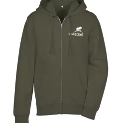 Ultimate 8.3-oz CVC Fleece Full-Zip Hoodie - Men's - Screen