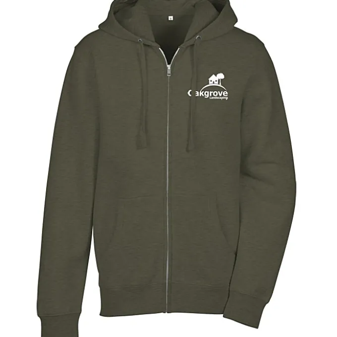Ultimate 8.3-oz CVC Fleece Full-Zip Hoodie - Men's - Screen
