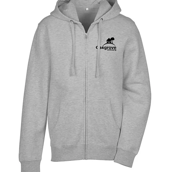 Ultimate 8.3-oz CVC Fleece Full-Zip Hoodie - Men's - Screen