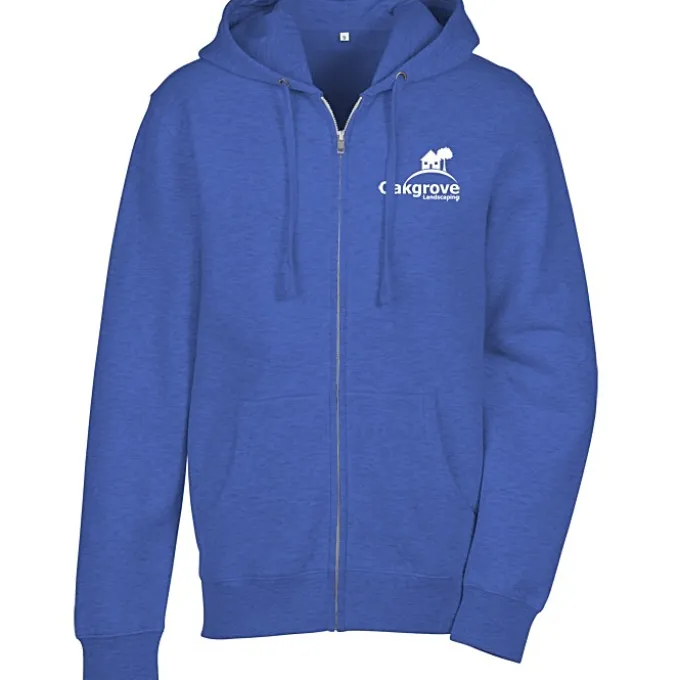 Ultimate 8.3-oz CVC Fleece Full-Zip Hoodie - Men's - Screen