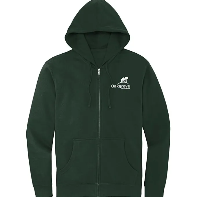 Ultimate 8.3-oz CVC Fleece Full-Zip Hoodie - Men's - Screen