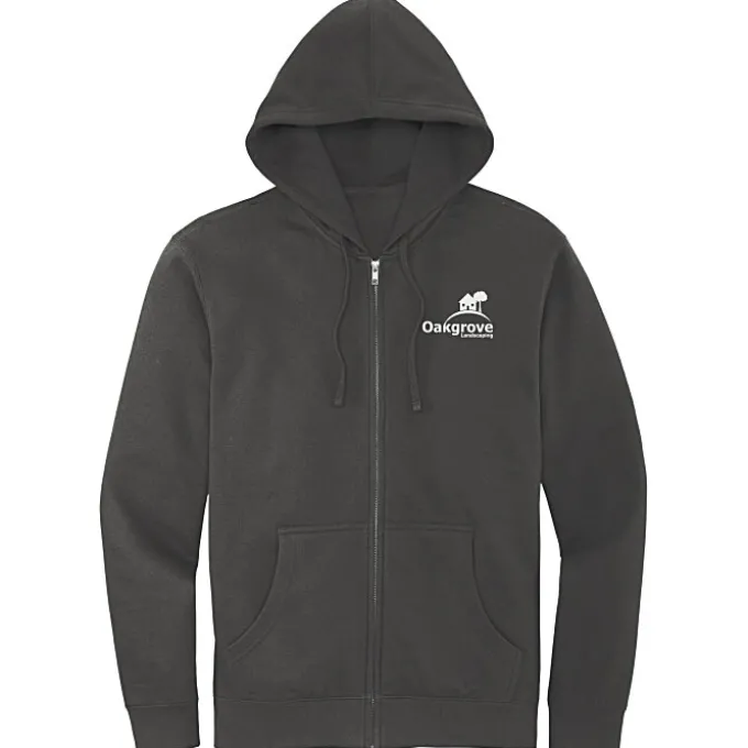 Ultimate 8.3-oz CVC Fleece Full-Zip Hoodie - Men's - Screen